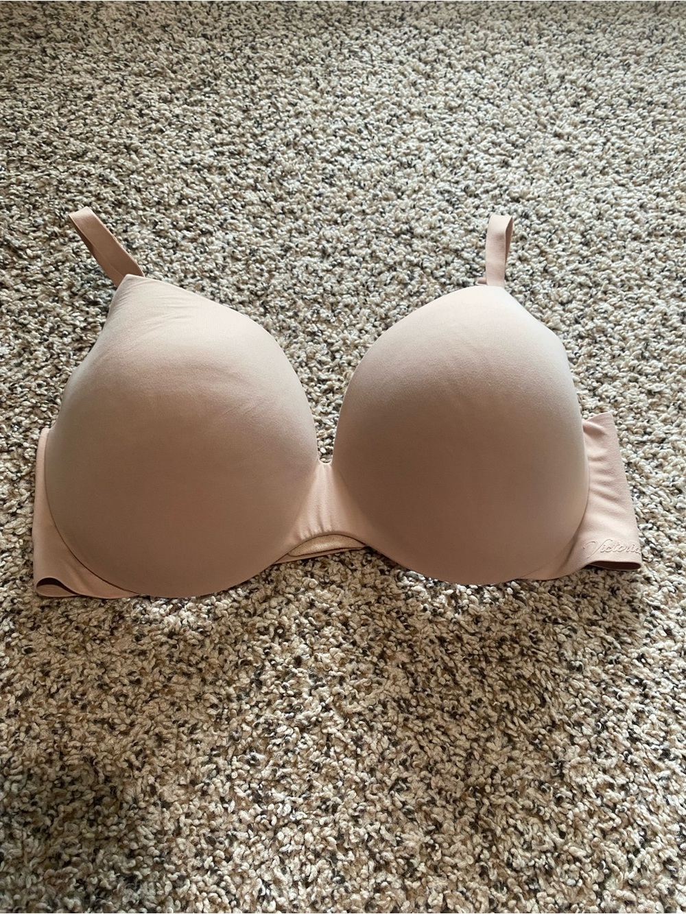 Victorias Secret Beige Nude Perfect Shape 38DD Bra